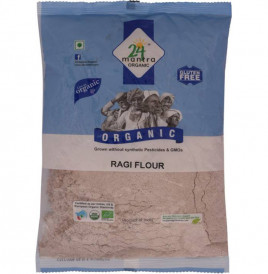 24 Mantra Organic Ragi Flour   Pack  500 grams